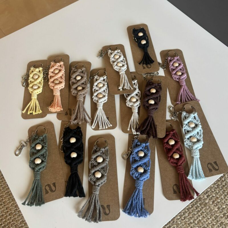 Llavero macrame